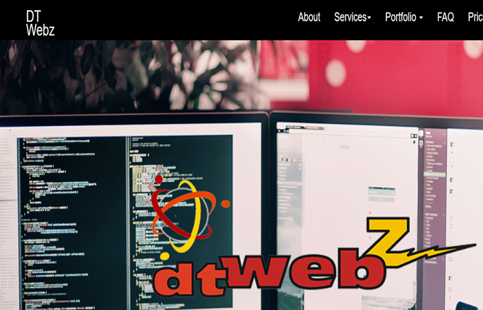 DT Webz logo